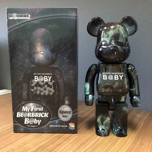 My First Bear Brick Baby Space Version Bearbrick 400% Action