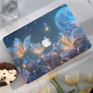 Flowers of the Night New Macbook Case,Hard Laptop Case for Macbook Air15/13 Pro 13/14/15/16 2021 2022 M2 2023 2024|Macbook Cover