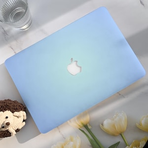 Blue Gradient New Macbook Case,Hard Laptop Case for Macbook Air15/13 Pro 13/14/15/16 2020 2021 M2 2022 2023|Macbook Cover