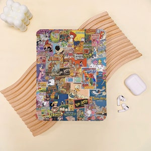 Cartoon Collection iPad Case Cover For iPad 9.7" 10.2" 10.9" 11 inch,iPad Air4/5/3/2 iPad mini6/5/4/3 iPad Pro,iPad 2022 2021 2020Case