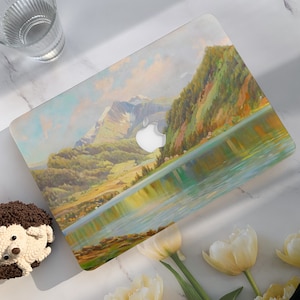 Landscape Painting New Macbook Case,Hard Laptop Case for Macbook Air15/13 Pro 13/14/15/16 2020 2021 M2 2022 2023|Macbook Cover