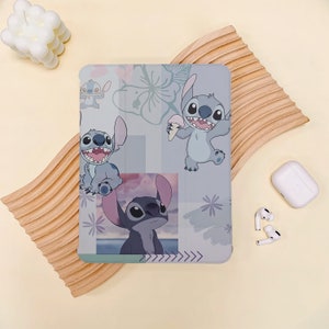 Stitch Cartoon iPad Case Cover Cute For iPad 9.7" 10.2" 10.9" 11 inch, iPad Air 2 3 4 iPad mini 6 5 4 3 iPad Pro iPad 2022 2021 2020 Case