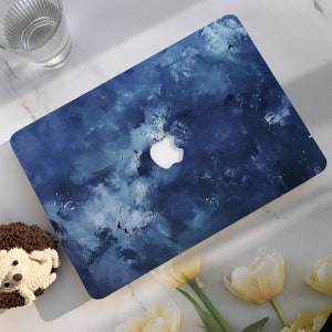 Blue Abstract Art New Macbook Case,Hard Protective Laptop Case for Macbook Air13/15/11 Pro14/13/15/16 2020 2021 M2 2022 2023|Macbook Cover