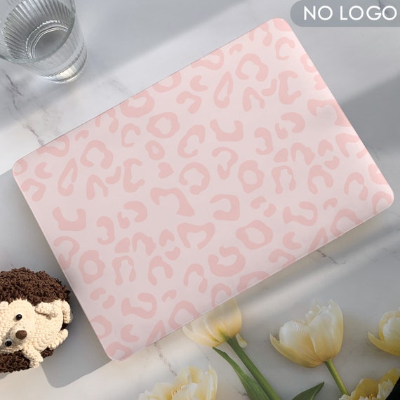 Pink leopard print Macbook Air 15 Case | Hard Laptop Case for Macbook Air 13/11 Pro 13/14/15/16 2020 2021 M2 2022 Cover Active|Macbook Cover