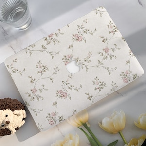 Minimalist Floral Macbook Case, Art Hard Protective Laptop Case for Macbook Air 11/13 Pro13/14/15/16 2020 2021 M2 2022 2023 | Macbook Cover