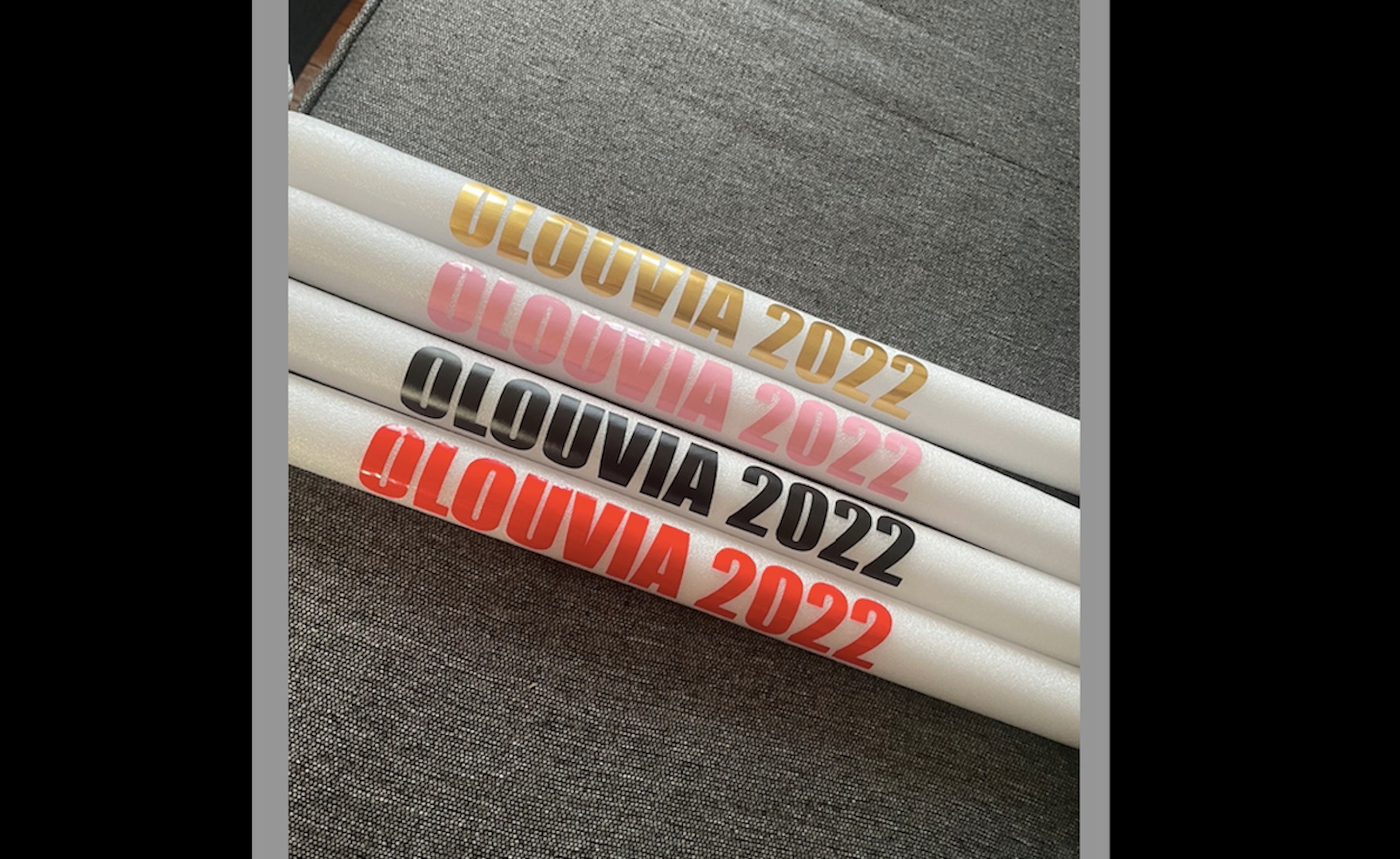 LED Foam Light up Glow Sticks Weddings Sweet 16 Etsy