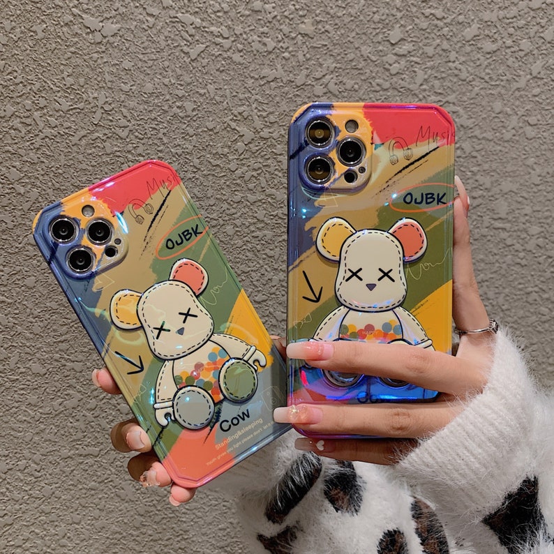 Lustige 3D Blue Light Effect Cartoon Handyhüllen für iPhone 14 - Etsy ...