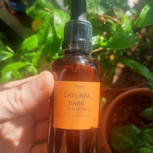 Catuaba bark concentrated extract tincture