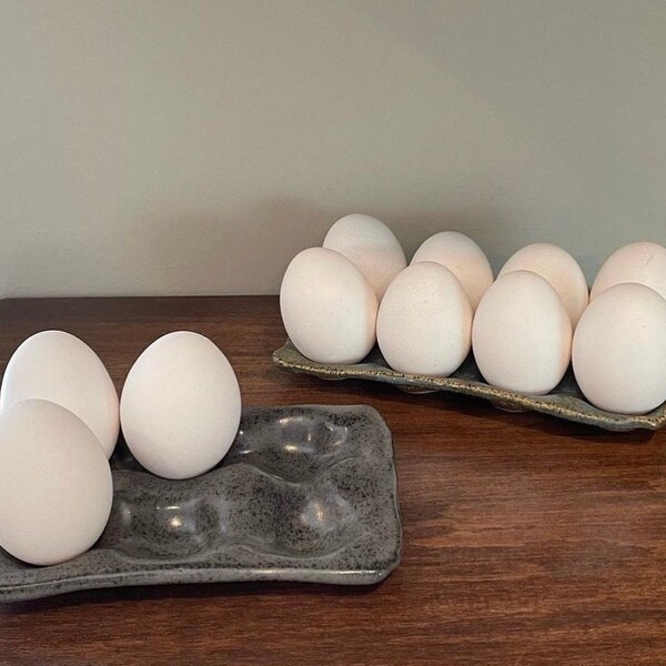 Pottery Egg Tray Etsy