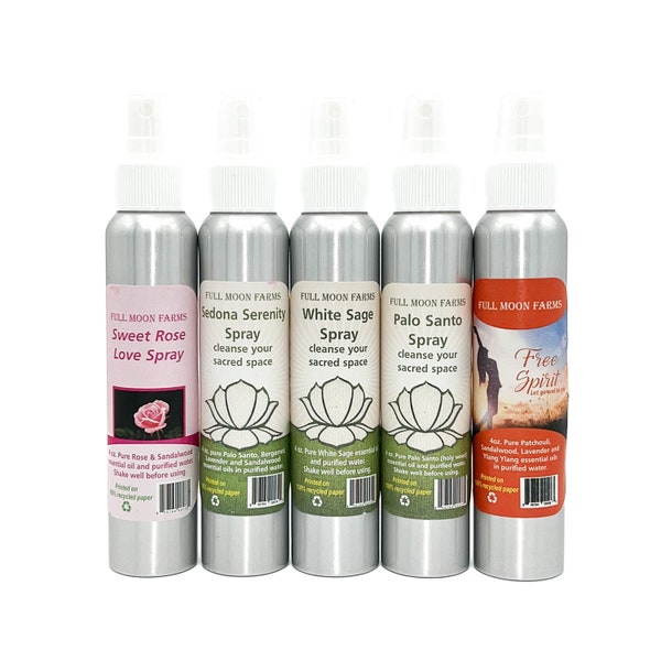 Full Moon Farms Aromatherapy Sprays