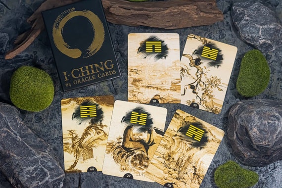 I-ching 64 Oracle Cards - Lunaea Weatherstone - Tarot Cards - Etsy
