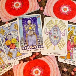 Rose Tarot - Nigel Jackson - Tarot Cards - Oracle Cards