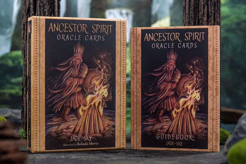 Ancestor Spirit Oracle Cards - Jade-sky - Tarot Cards - Etsy Canada