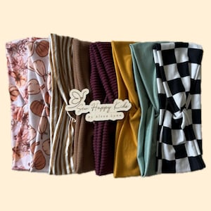 Bandeau torsadé en tricot doux : accessoire pour cheveux extensible et confortable, bébé à adulte