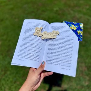 Handmade Fabric Book Corner Bookmark: Unique Page Saver