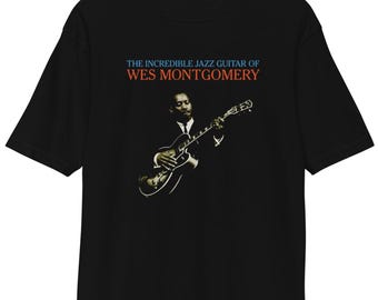 Vintage 90's Wes Montgomery American Jazz Guitarist Blue Notes