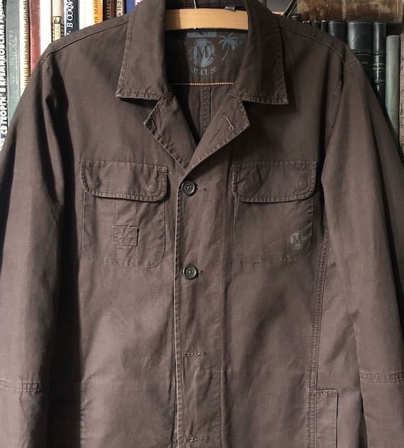 VINTAGE Linen Cotton Men s Light Jacket Shirt Jacket Shacket