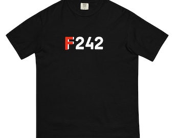 T-shirt tinta in capo in tessuto pesante unisex