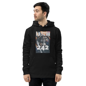 EBM-Front -Electronic Body Music- Pro-FRNT-242 Eco-friendly Unisex Hoodie