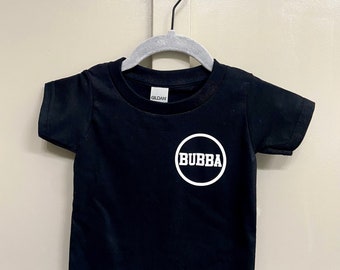 BUBBA pocket logo tee/t-shirt. Toddler boy shirt