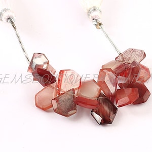 14 pieces Andesine Irregular Shape Flat Slices, Andesine Flat Nuggets Beads, Andesine  Faceted Nuggets