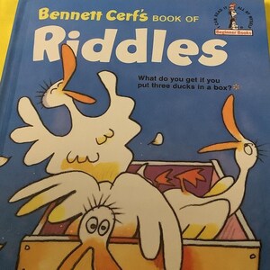 Bennett Cerfs Rätselbuch Dr. Seuss 63 Seiten Copyright 1960 Kinderbücher Rätselbuch Geschenke für kleinen Jungen, kleinen Mädchen, Sohn, Tochter
