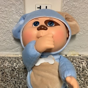 Cabbage Patch Kids “Cutie” Bennie The Puppy Barnyard Friends Collectible Cuties 9-10 Inches Tall Collectibles Collectors Item Gifts All Ages