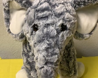 Plüsch grau & weißer Elefant Kuscheltiere Plüschtiere Elefanten Plüschtiere Stofftiere Sammlerstücke Geschenke für Mädchen Jungen Tochter Sohn ihn sie
