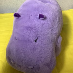 Purple Plush Hippopotamus Stuffed Animal Plush Toys Hippo Plushies Stuffies Gifts For Little Girls Daughter Sister Friend Mom Her
