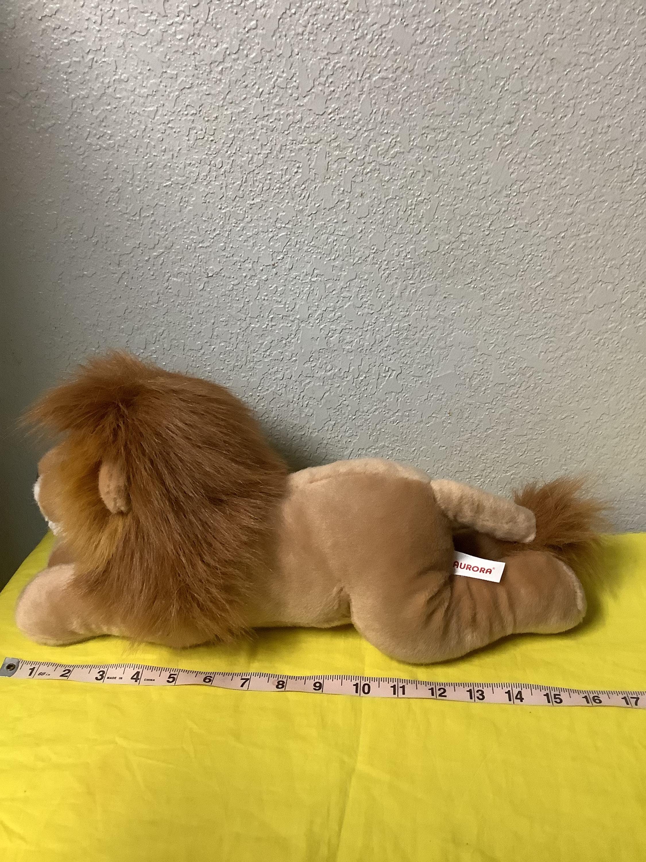 オーロラワールド リアルなぬいぐるみライオン ぬいぐるみ ライオンの