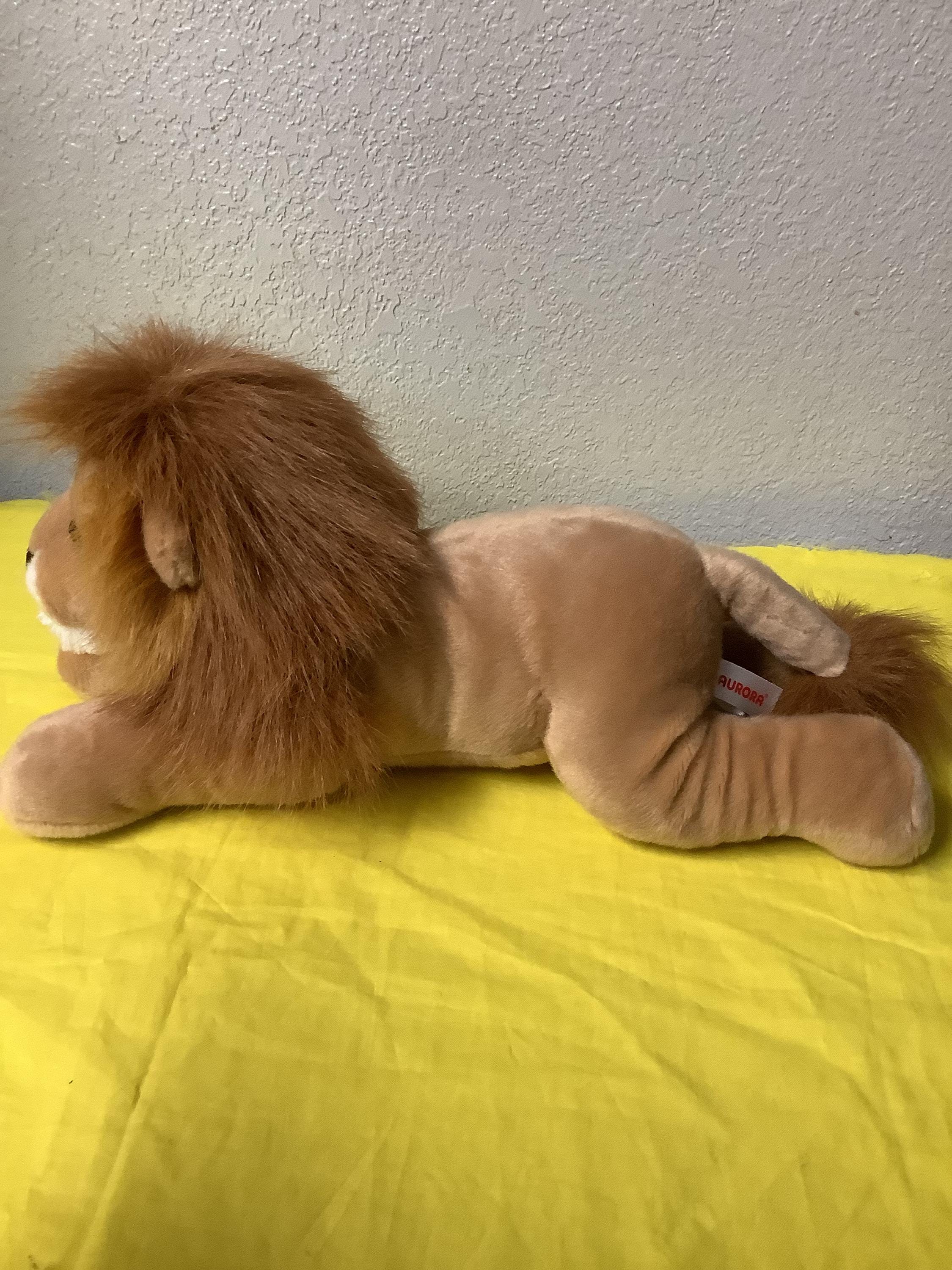 オーロラワールド リアルなぬいぐるみライオン ぬいぐるみ ライオンの