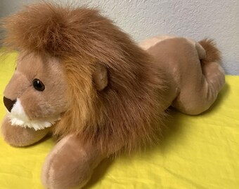 オーロラワールド リアルなぬいぐるみライオン ぬいぐるみ ライオンの