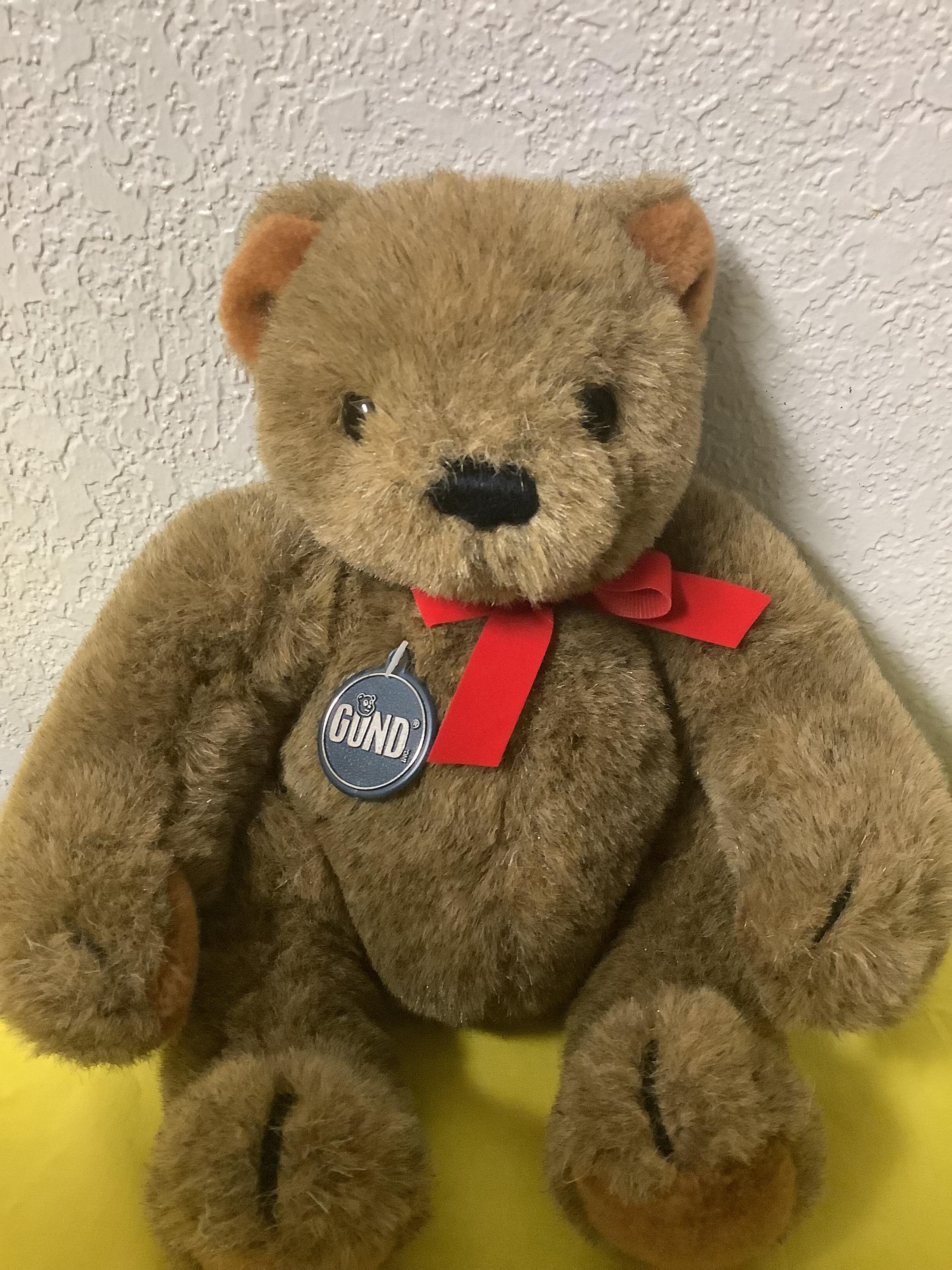 ぬいぐるみ　アンティーク　ビンテージ　ガンド　GUND ブラウン　レトロ il_fullxfull.6478827886_8w9r.jpg