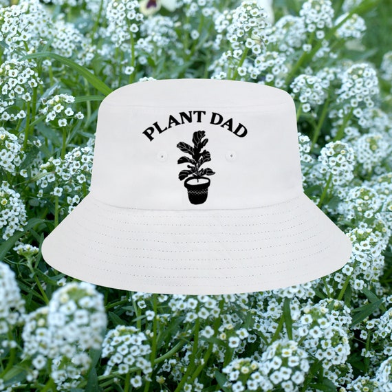 Plant Dad Bucket Hat Funny Plant Gift 