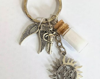 Supernatural inspired keychain