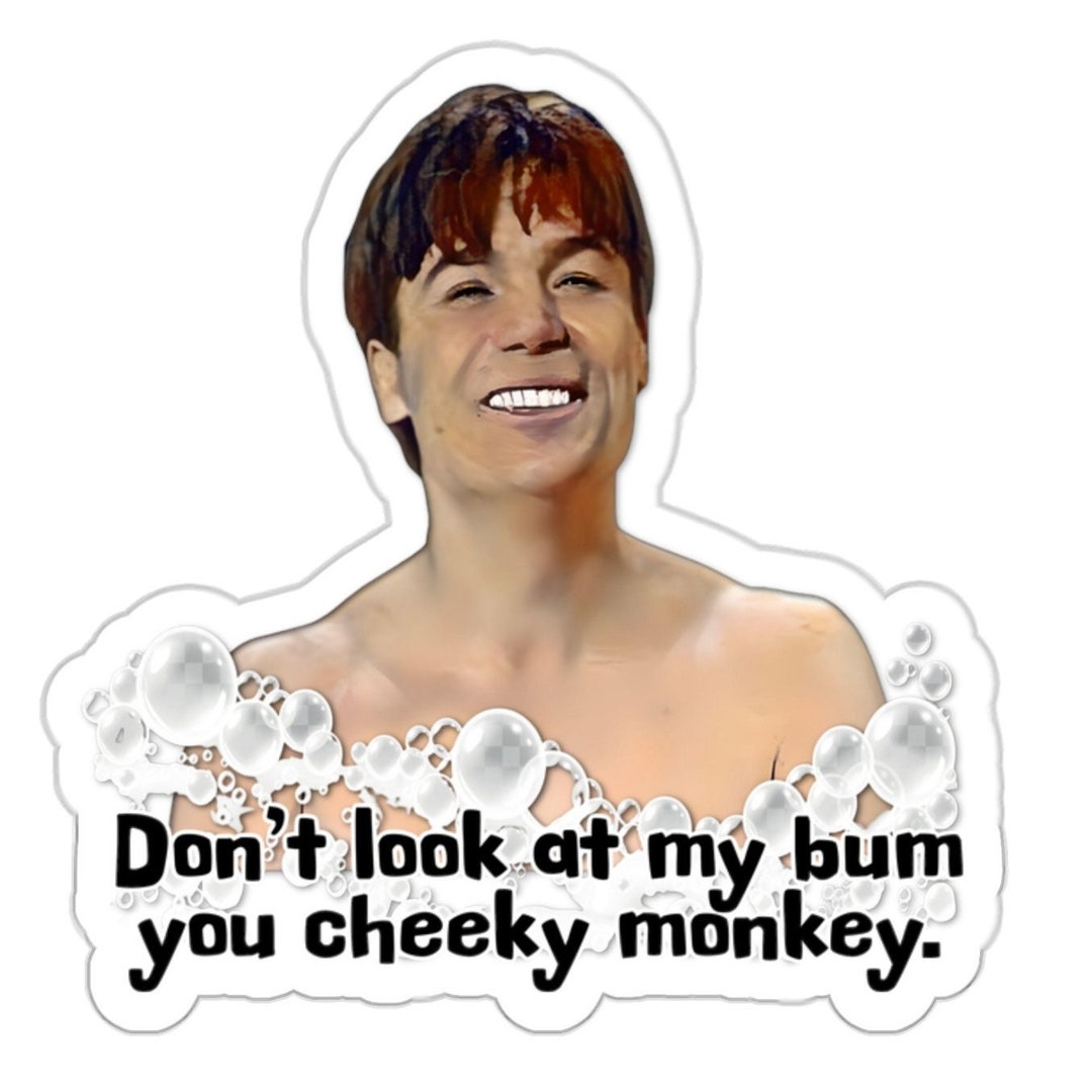 SNL Sticker Simon Drawings Mike Myers 90's Era SNL Old Etsy