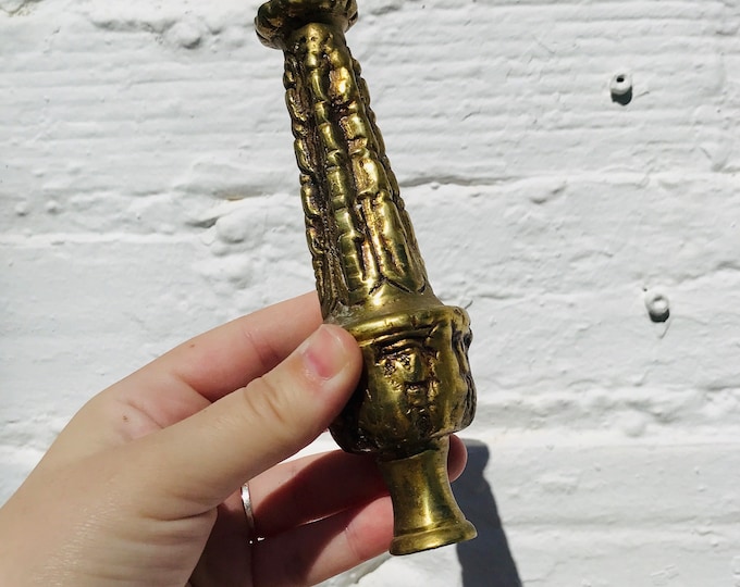 6 x 2" Antique Bronze Chandelier Body Spacer Decorative Down Rod Downrod