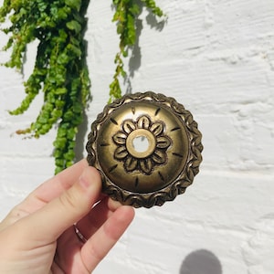 Antique Bronze Chandelier Bobeche Dish - 3&quot; Diameter
