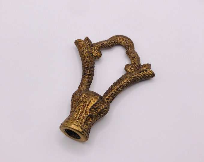 3" Antique Bronze Ornamental Loop Hook for Chandelier Ceiling Light Fixture