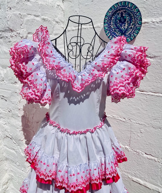 short flamenco dress Flamenco Dress on offer, Size 38
