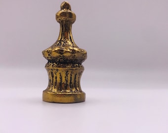 1.75" Antique Bronze Finial for Chandelier Light Fixture Lamp, Tip, Topper