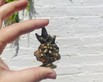 2.5" Antique Ornate Bronze Finial for Chandelier Light Fixture Lamp, Tip, Topper