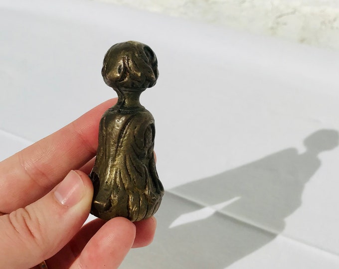 2.5" Antique Cast Bronze Finial Tip for Lamp Light Fixture Chandelier