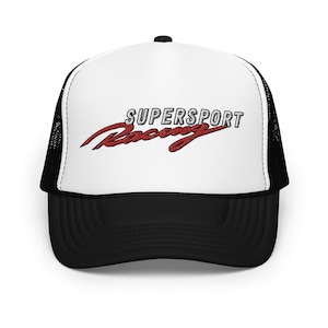 SuperSport Racing Trucker Hat (White/Black)