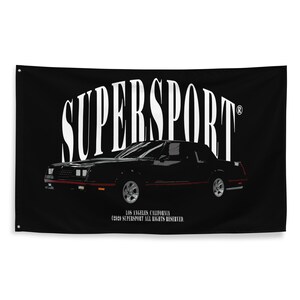 シボレー モンテカルロ SS フラッグルーム ガレージ オフィス (34.5" x 56")