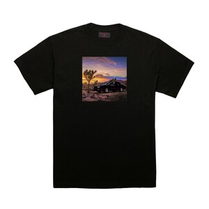 Monte Carlo SS Desert Sunset Tee (Black)