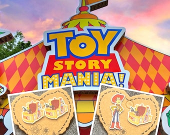 Toy Story Midway Mania inspired Earrings