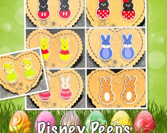 Easter Disney inspired Peeps - Choose a pair