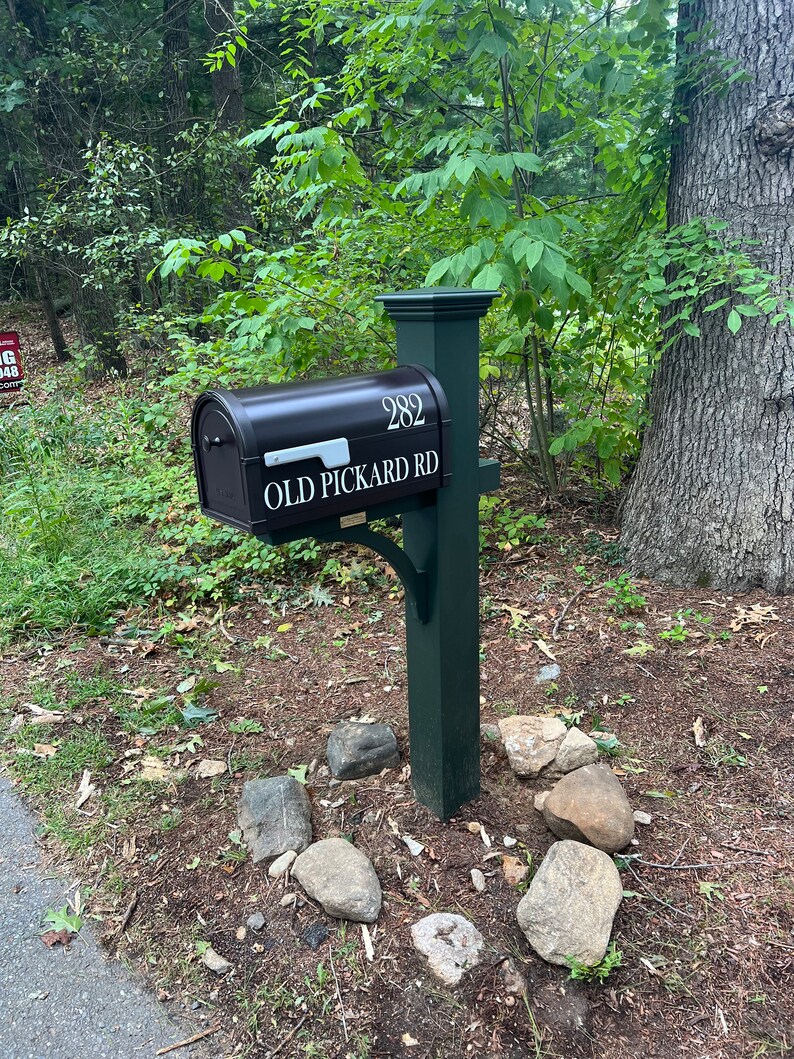 Custom Mailbox Lettering Etsy
