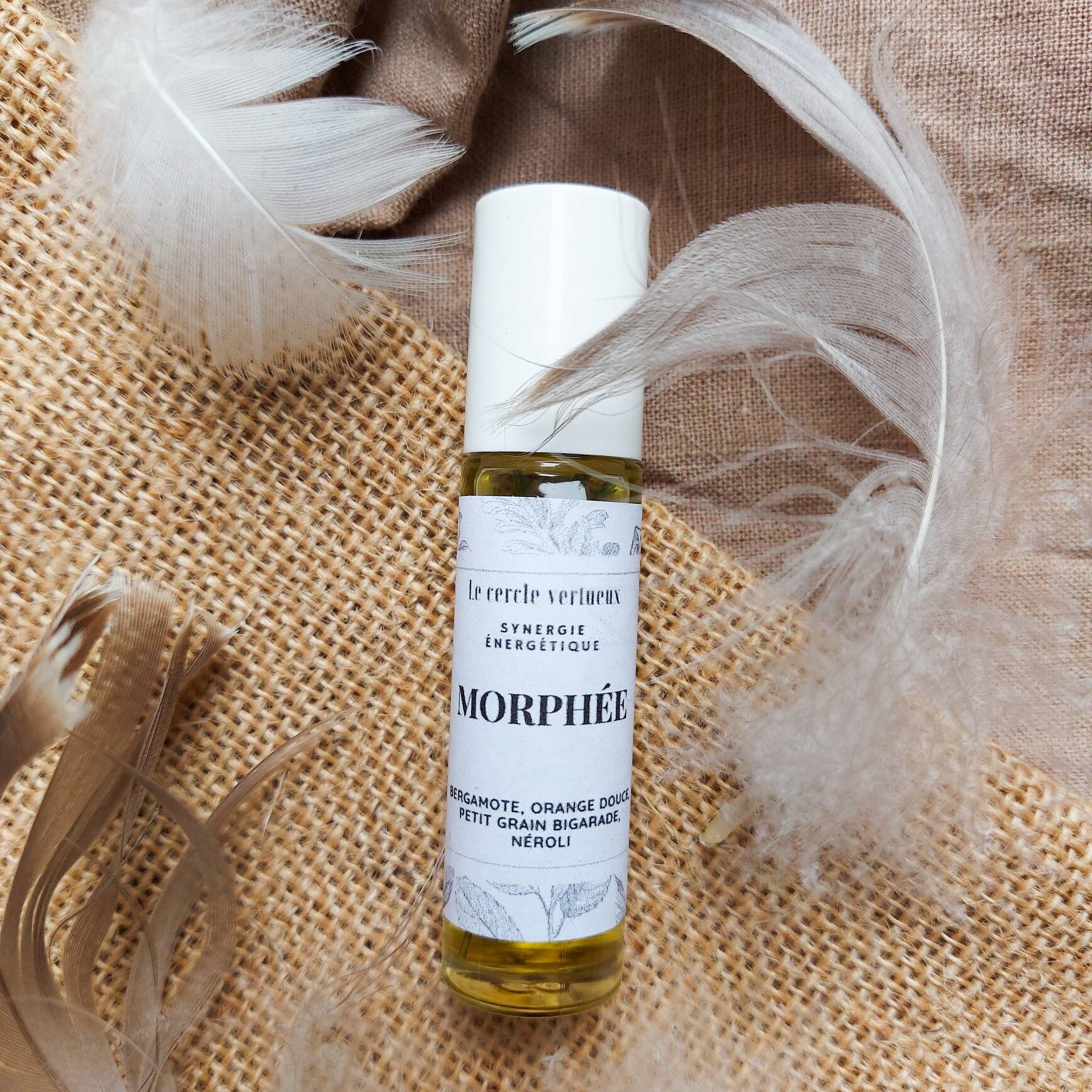 Morphée Roll-On Énergétique Huiles Essentielles Sommeil Méditation Rituel Lâcher Prise Anxiété Sérén